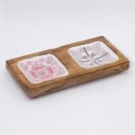 Hop Hare Enameled Double Trinket Tray - Cupid & Lion - Image 3
