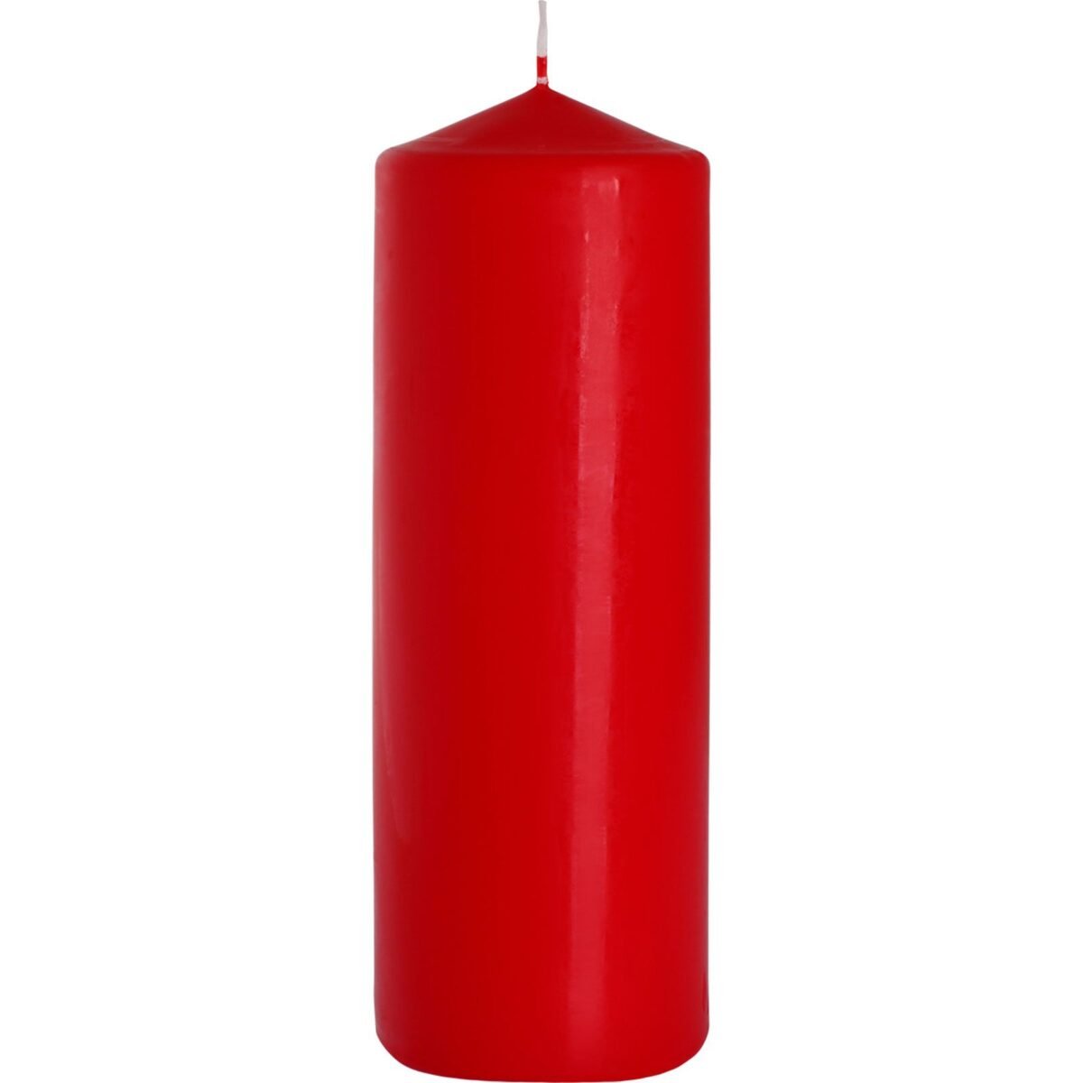 Pillar Candle 80x250mm - Red - Image 1