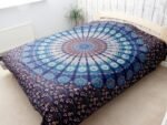 Double Cotton Bedspread + Wall Hanging - Classic Mandala - Image 4