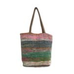 Recycled Big Rug Bag - Shades of Dusk - Image 2