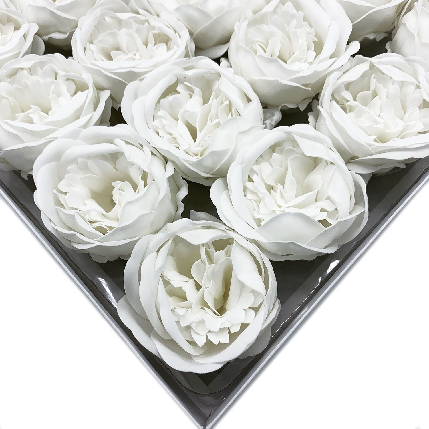 bG9jYWw6Ly9tZWRpYS9TRy84RC82MFIzMEMxRzZSUjM4RFNHL2Y0NzhhM2ZiLmpwZWc.jpg Craft Soap Flower - Ext Large Peony - White - Image 1
