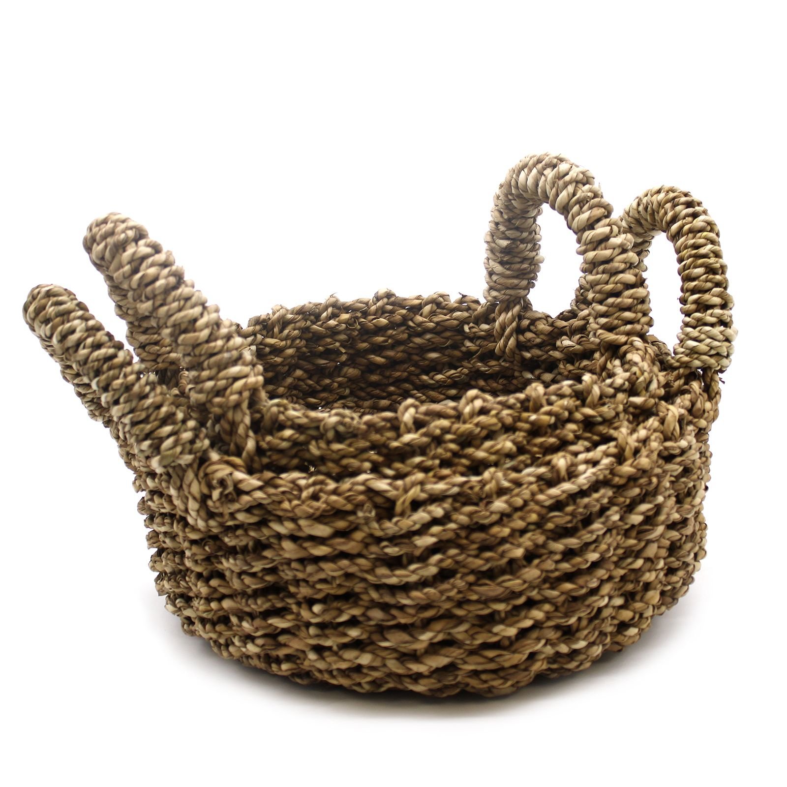 bG9jYWw6Ly9tZWRpYS9TSC82Qy82MFIzMEMxRzZSVEs2Q1NILzBkYzAwZTAzLmpwZWc.jpg Natural Seagrass Basket - Set of 2 - Image 1