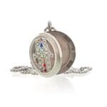 Aromatherapy Jewellery Necklace - Hamsa Chakra - 30mm - Image 5
