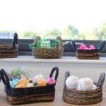 Banana Leaf & Hitam Raffia Basket- Set of 2 - Image 5