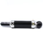 Hexagonal Crystal Healing Wand - 12cm - Black Agate - Image 4
