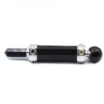 Hexagonal Crystal Healing Wand - 12cm - Black Agate - Image 5