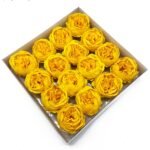 Craft Soap Flower - Ext Large Peony - Yellow - Image 2