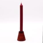 Flip Dinner Candle / Tealight Holder - Vampire Red - Image 3