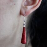 925 Silver Earrings - Long Teardrop - Image 5
