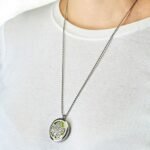 Aromatherapy Jewellery Necklace - Hamsa Chakra - 30mm - Image 2