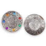 Seven Chakra Hamsa Incense Holder - Image 3