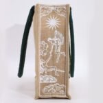 Hop Hare Jute Big Bag - I am Loved - Image 4