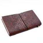 Handmade Leather Journal - Be the Change - Brown (80 pages) - Image 2