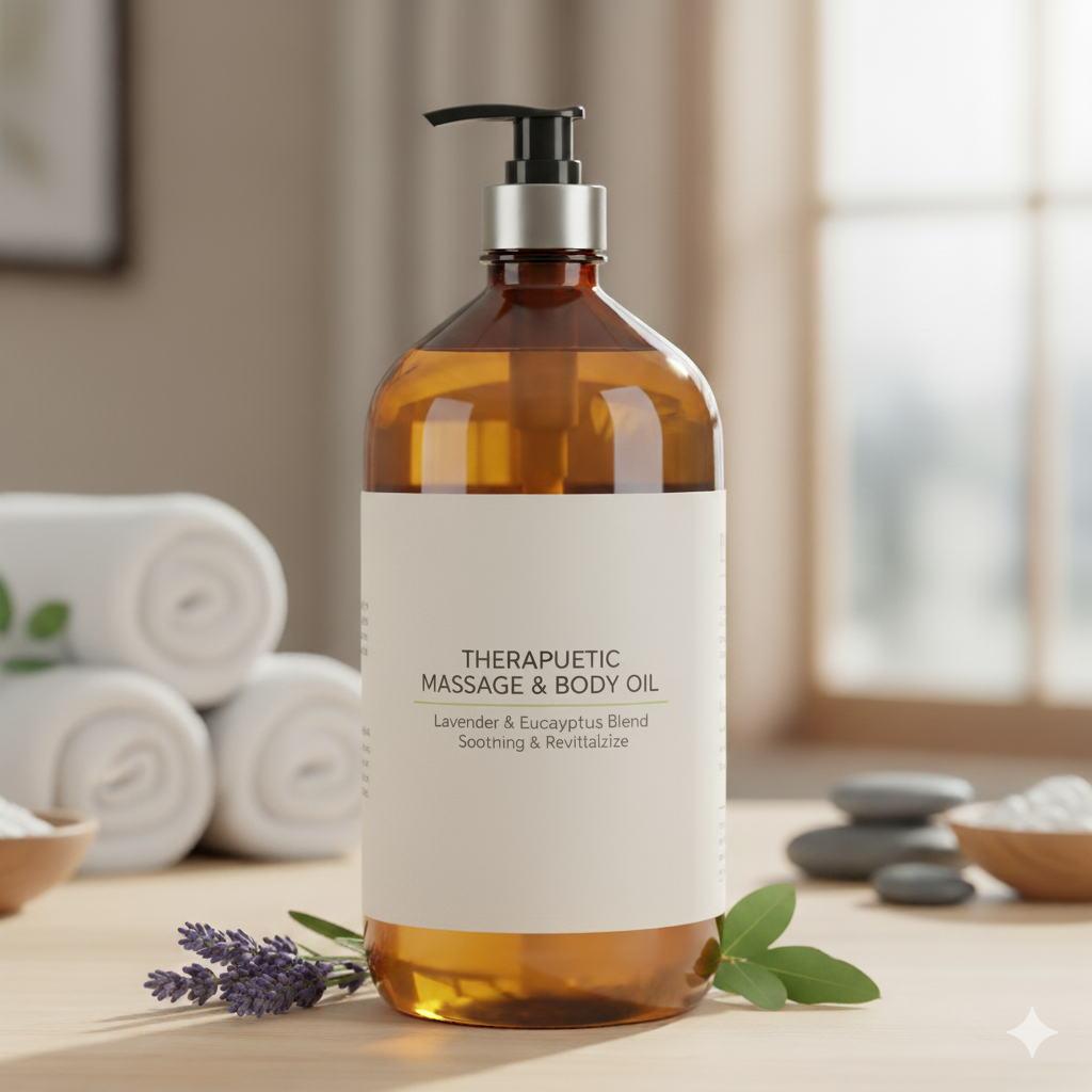 massage and body oil